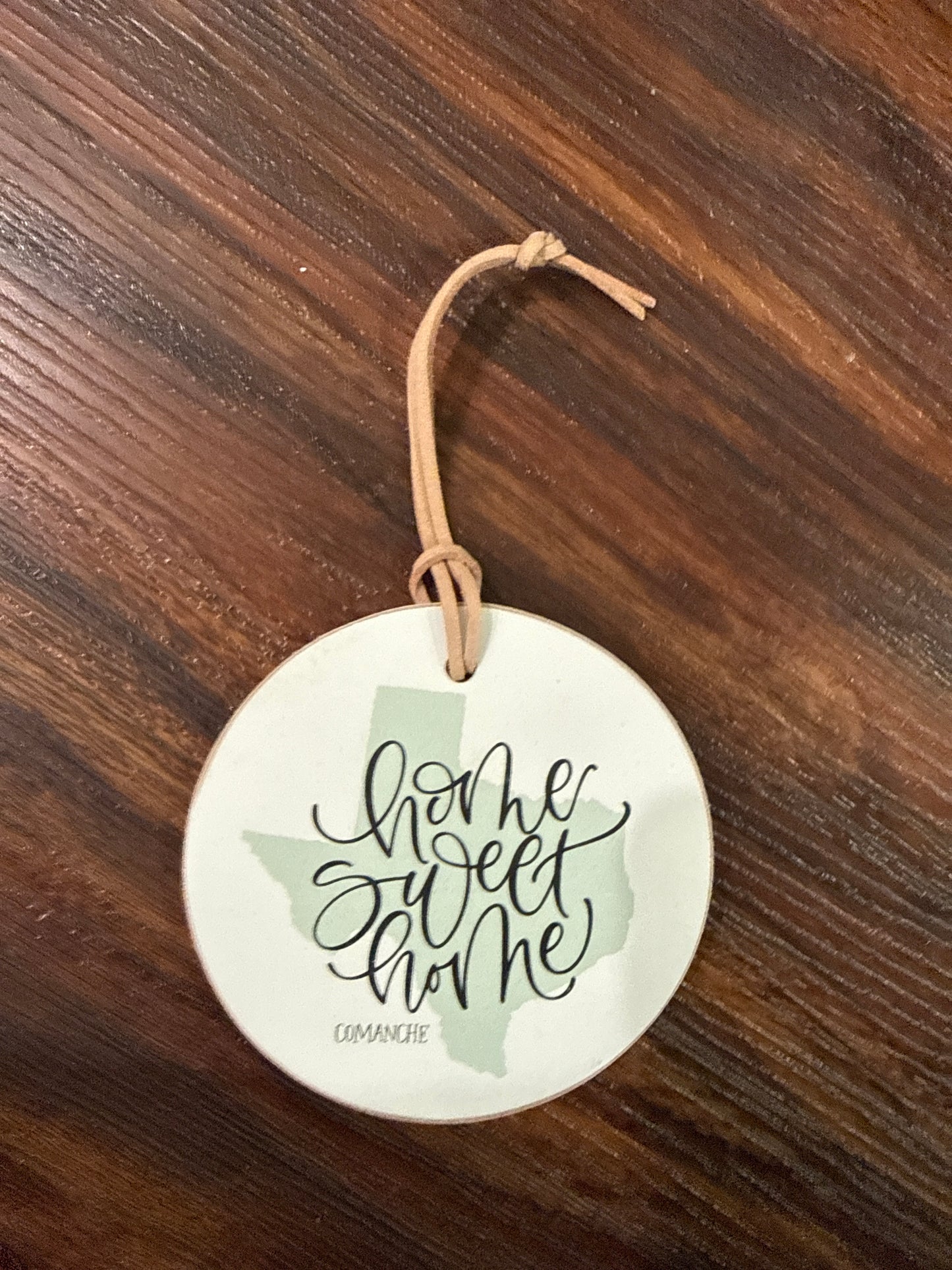 Home Sweet Home Comanche Ornament