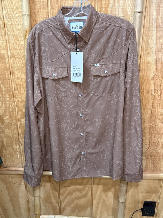Men’s long sleeve Ferrel Shirt