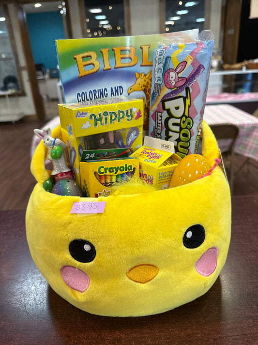 Chick Easter basket