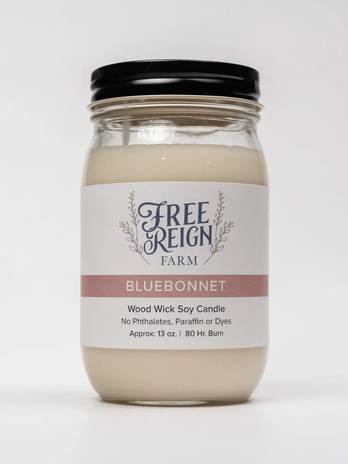 Free Reign Bluebonnet 13oz Candle
