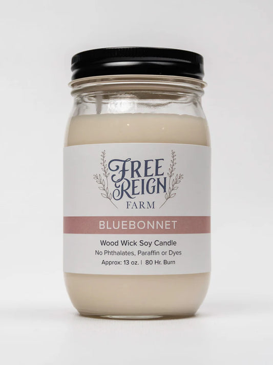 Free Reign Bluebonnet 13oz Candle