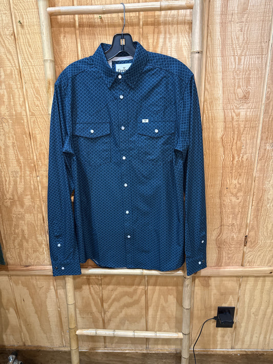 Ferrell Dark Blue long Sleeve Shirt