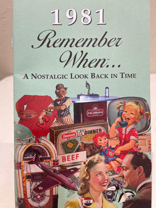 Remember when 1981