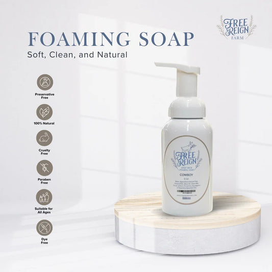 Free Reign Cowboy Goat Milk Foaming Soap