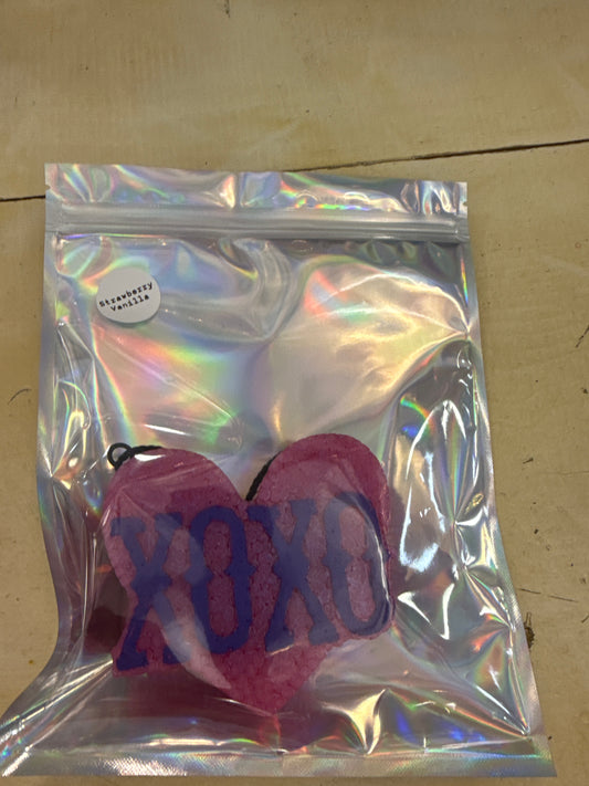 XOXO Heart Freshie - Strawberry Vanilla