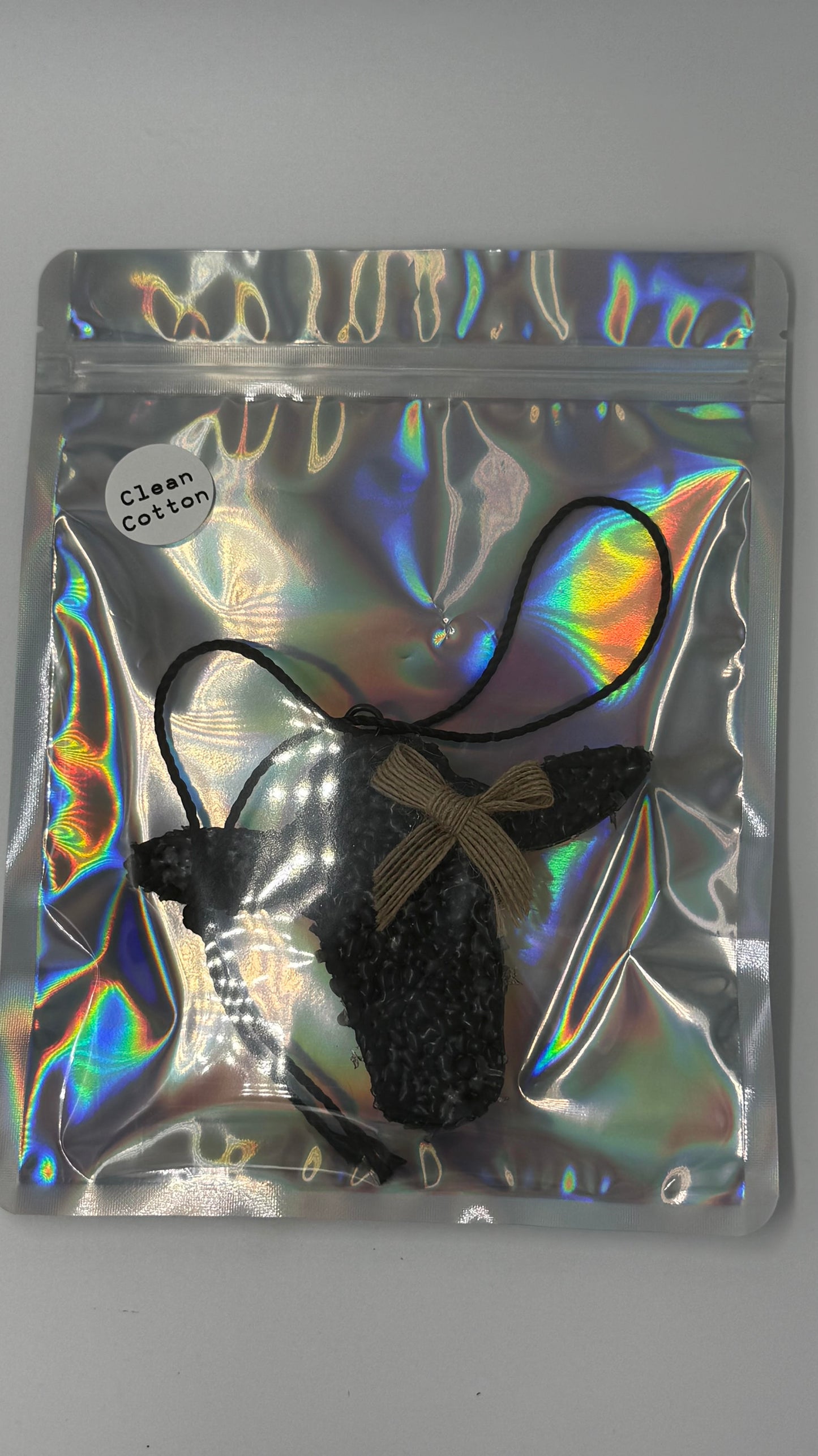 Cow Car Freshie- Clean Cotton Scent