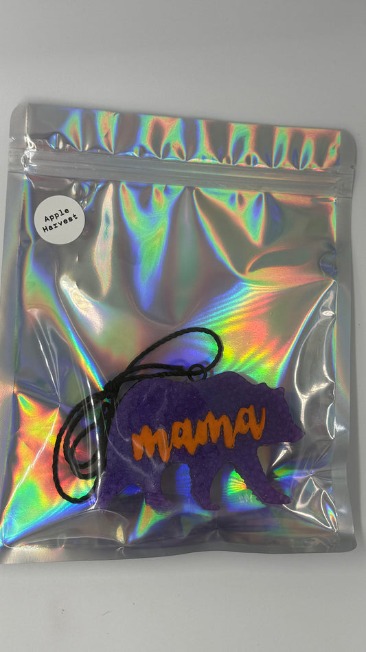 Mama Bear Car Freshie - Apple Harvest