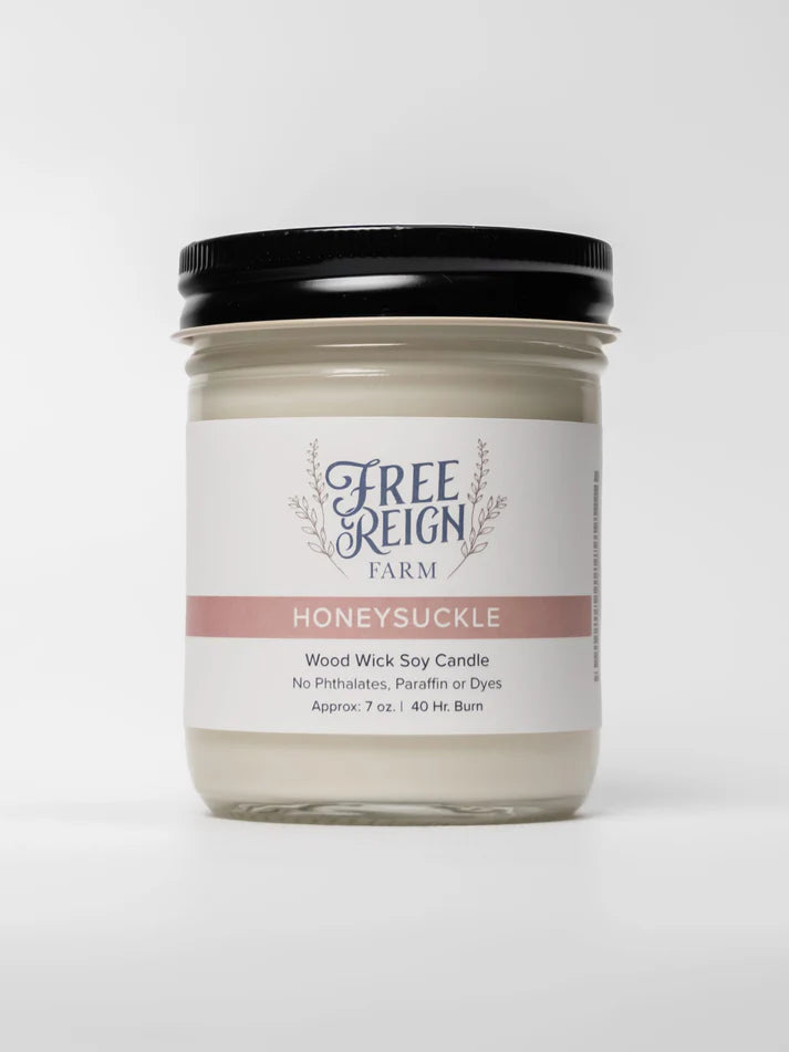 Free Reign Honeysuckle 7oz Candle