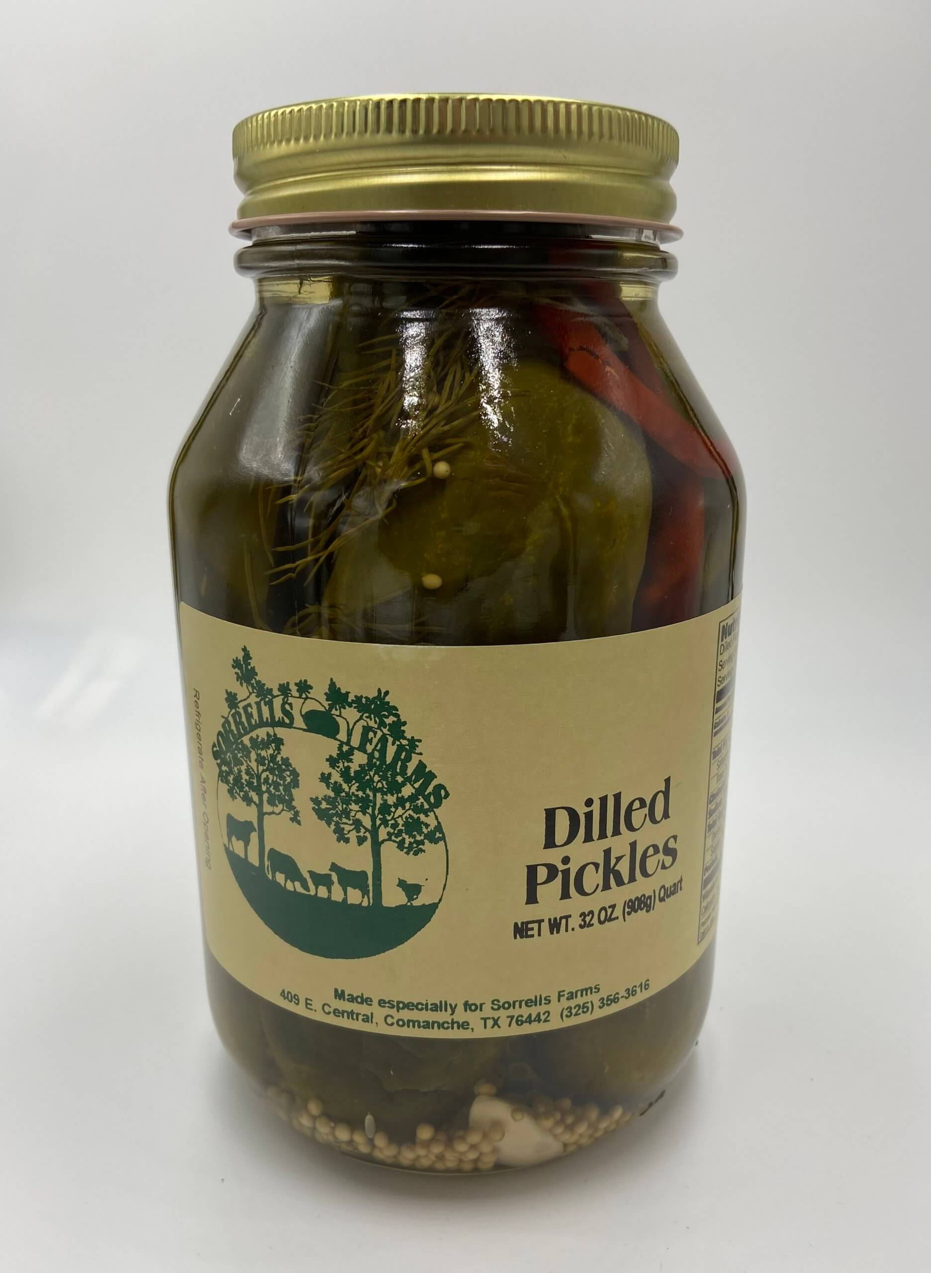 トップス pickles Dilled Pickles 32 oz – Sorrells Farms