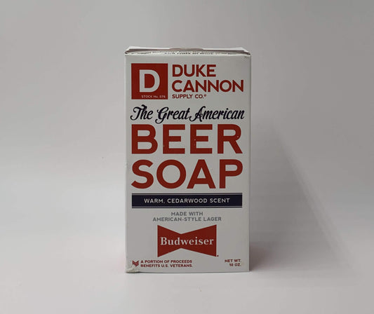 Duke Cannon Budweiser Beer Soap