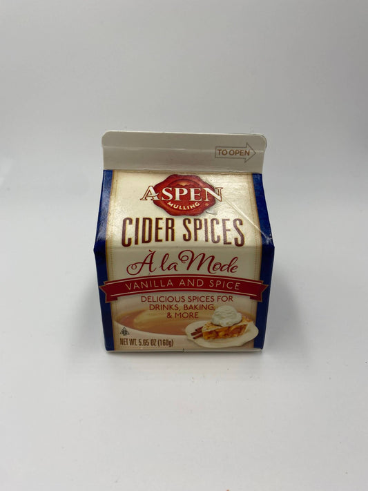 Vanilla and Spice Cider Mix