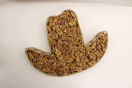 Cowboy Hat Shaped - 32oz Raw Pecans