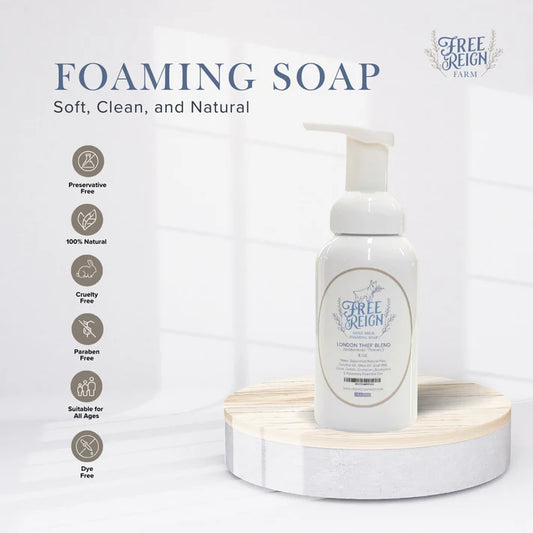 Free Reign London Thief Blend Goat Milk Foaming Soap