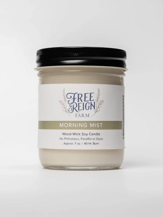 Free Reign Morning Mist 7oz Candle