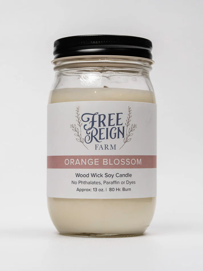 Free Reign Orange Blossom 13 oz Candle