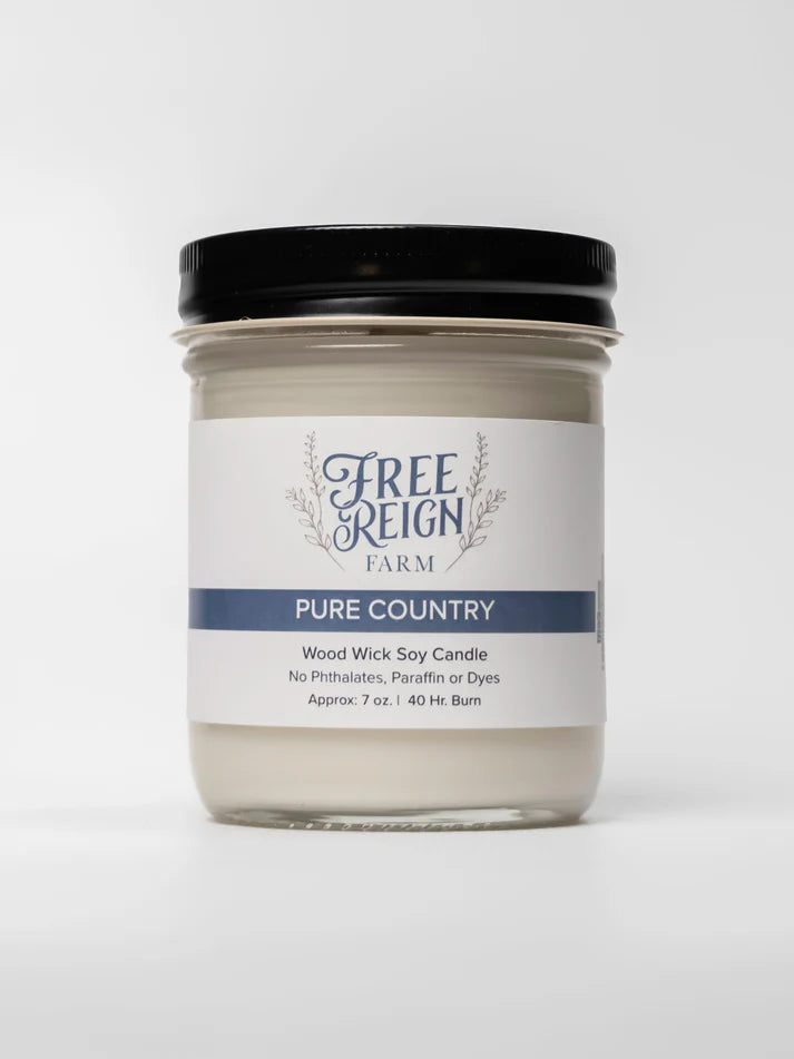 Free Reign Pure Country 7oz Candle