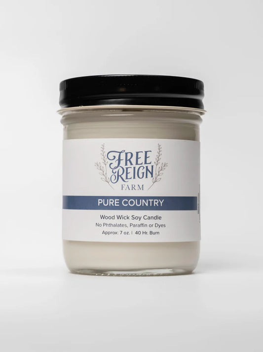 Free Reign Pure Country 7oz Candle