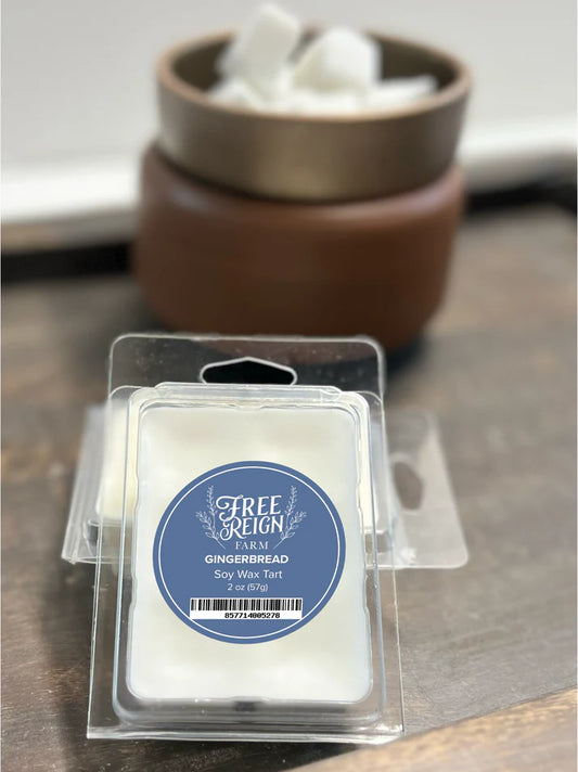 Free Reign Gingerbread Soy Wax Tart