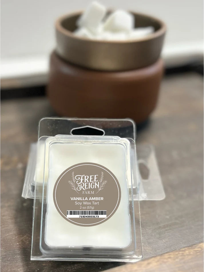 Free Reign Vanilla Amber Soy Wax Tart