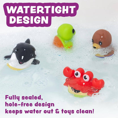 Tub Works® Tub Bobbers™ Watertight Bath Toys, 6 Pack