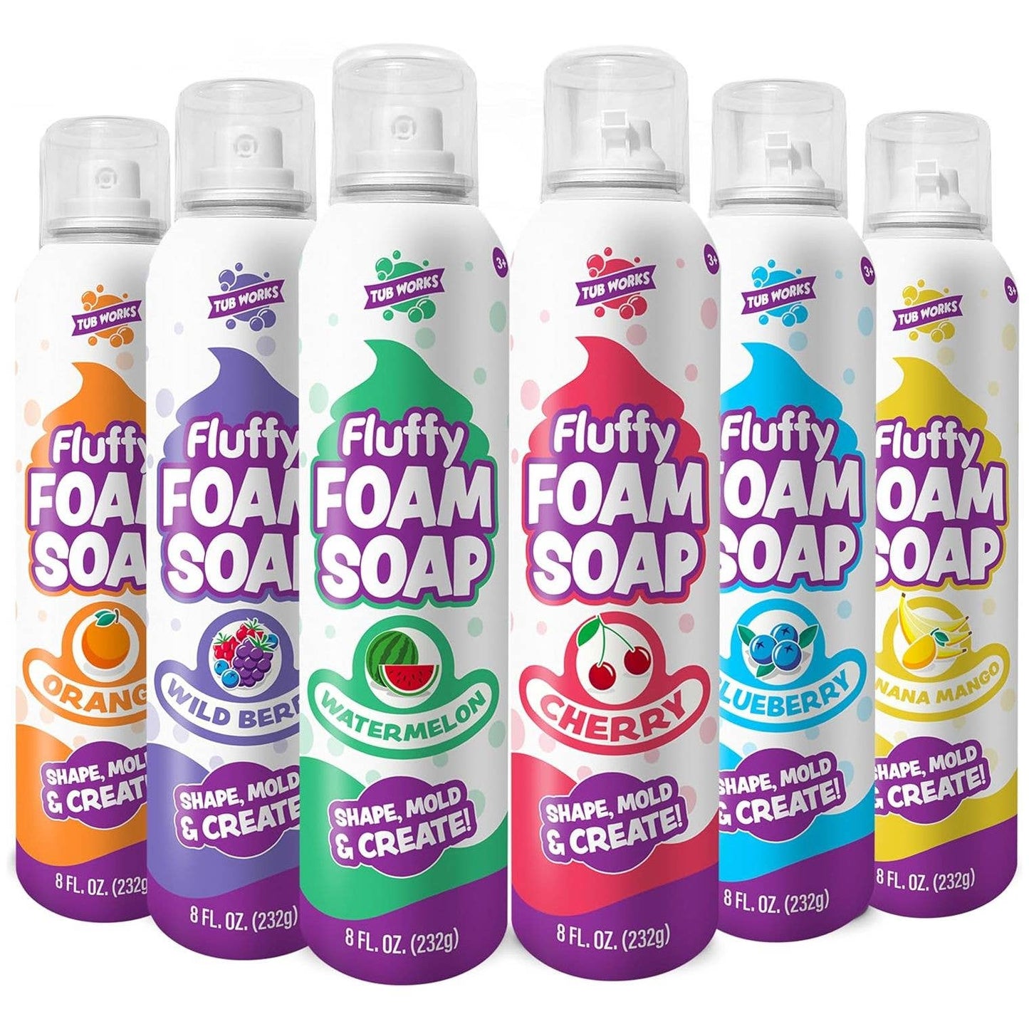 Tub Works® Fluffy Foam Soap,