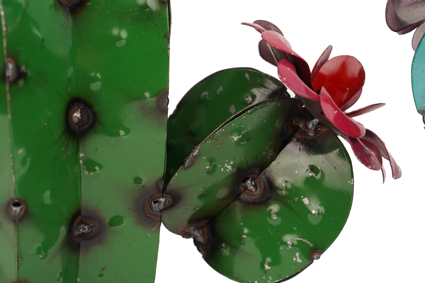 Sahuaro Metal Cactus-Garden-Yard Art-13x5x10H-Small