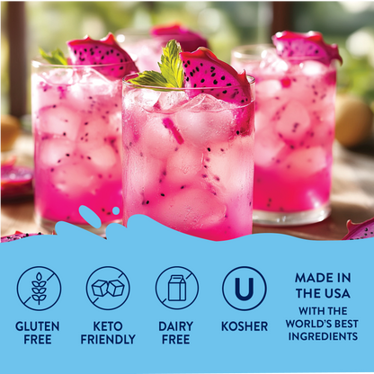 Sugar Free Dragonfruit Acai Flavor Infusion Syrup