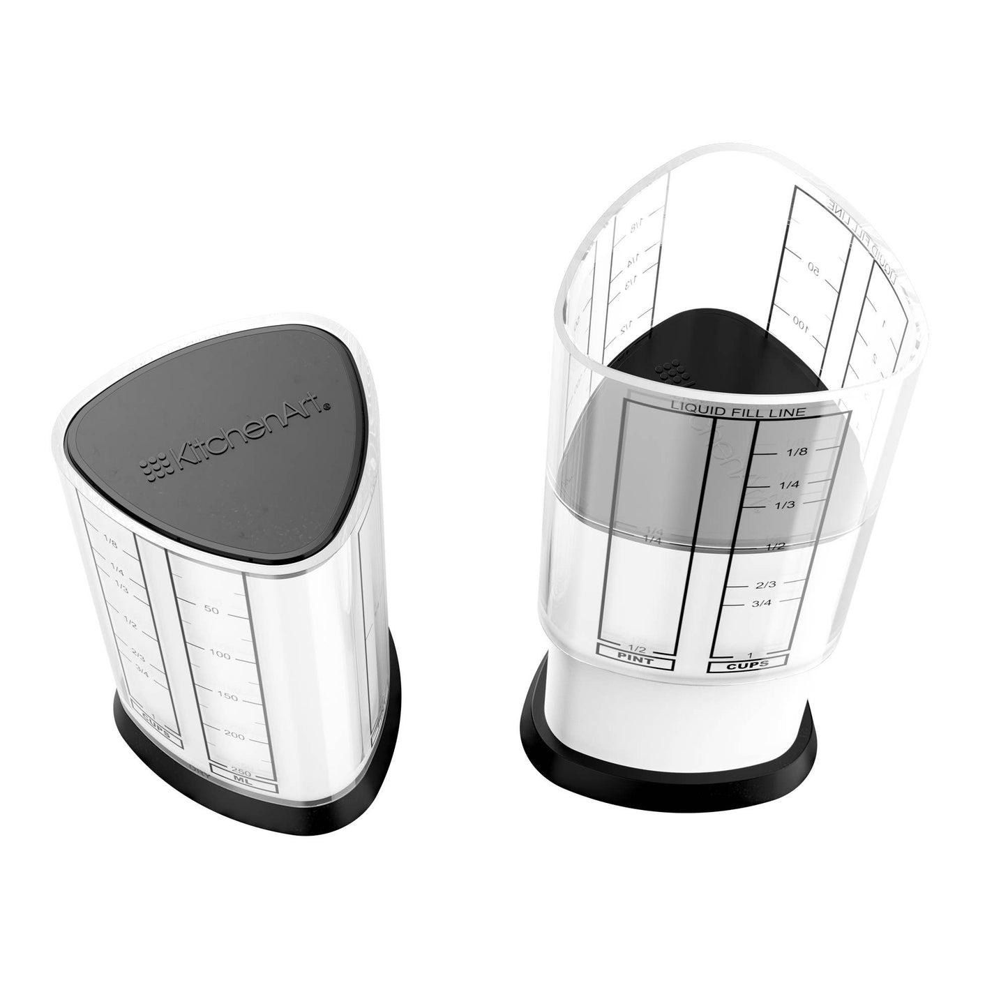 KitchenArt 1 Cup Tri Adjust A-Cup, Adjustable Measuring Cup