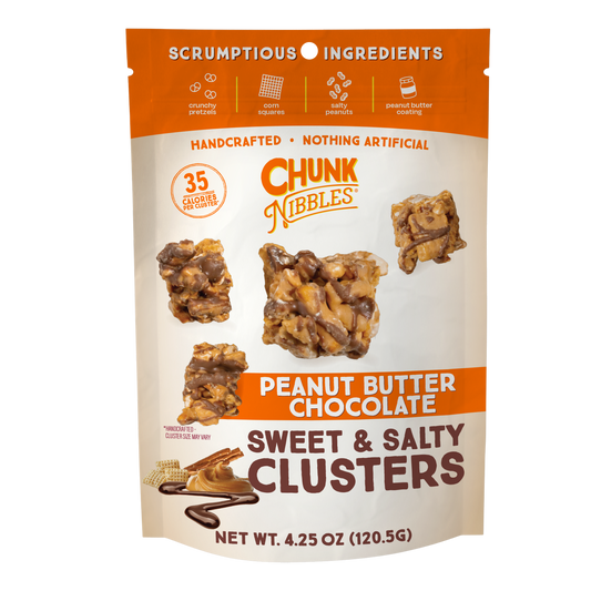Peanut Butter Chocolate Chunk Nibbles 4.25oz Pouch