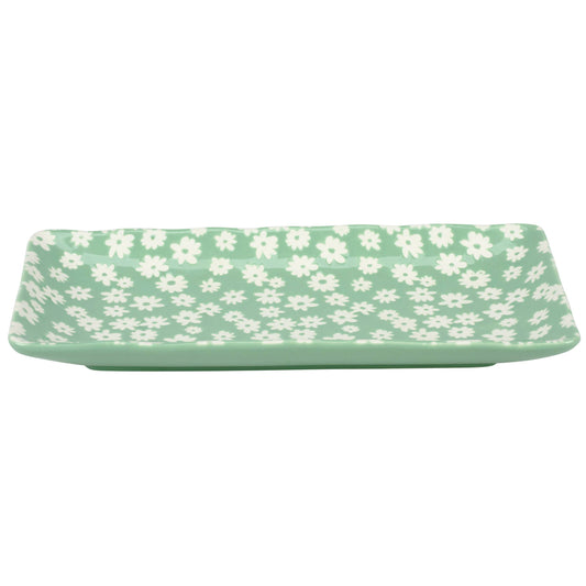 Rectangular Daisy Platter