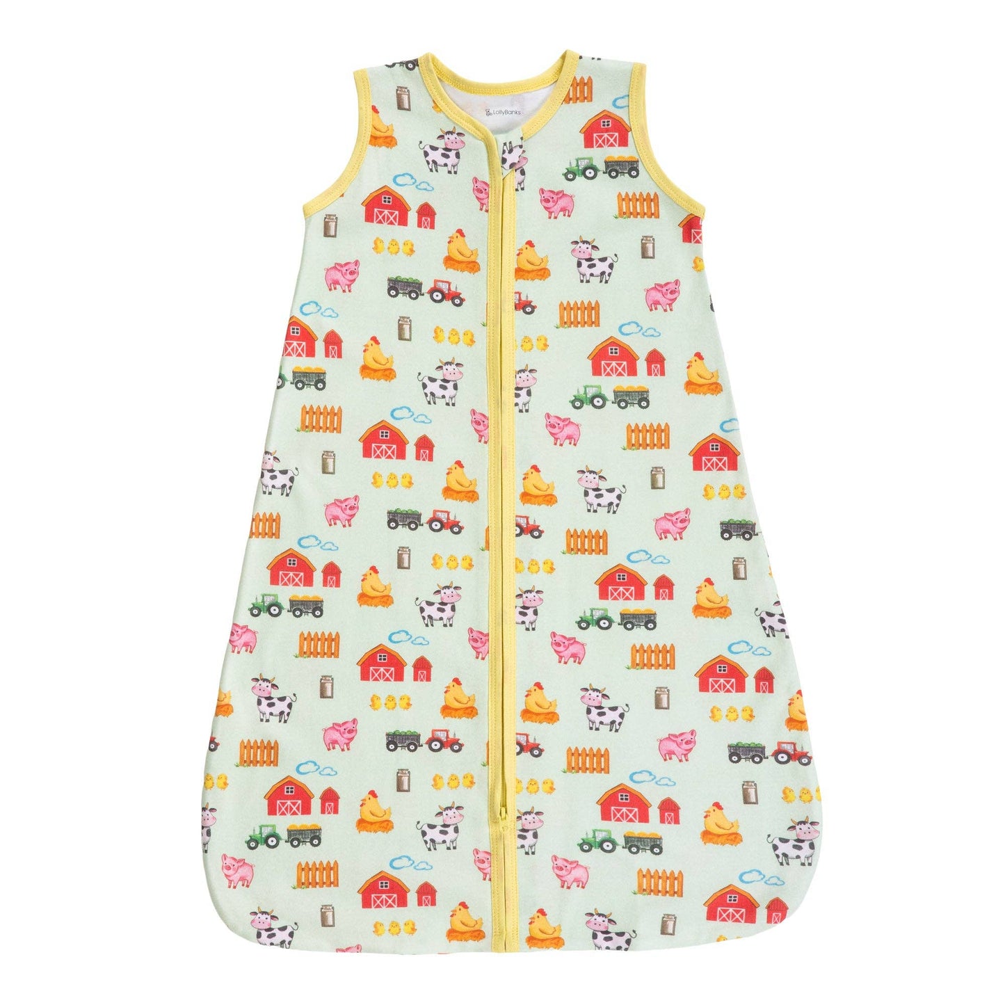 Little Farmer Baby Sleep Sack, 100% Organic Cotton