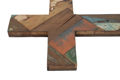Reclaimed Wood Large Cross-Wall Decor-11x17 inch-Large Cross