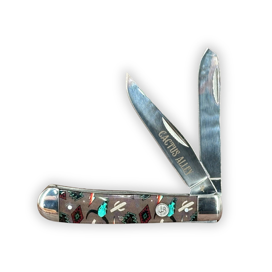 "Dusty Trails" - Cactus Alley Hat Co Trapper Knife