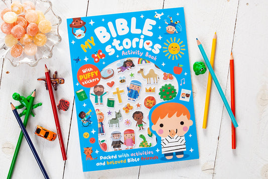 My Bible Stories Activity Book (Blue, Christmas Gift Ideas)