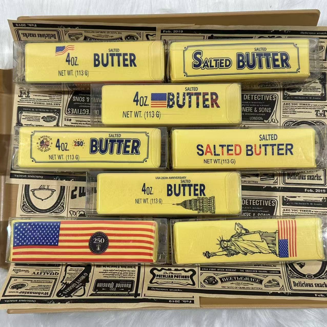 4th of July Butter Squishy Slow Rising Stress Relief Sensory Fidget Toy