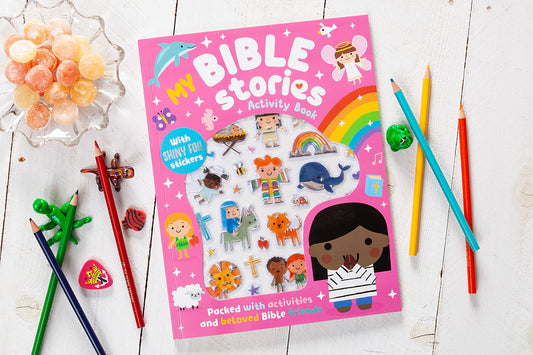 My Bible Stories Activity Book (Pink, Christmas Gift Ideas)