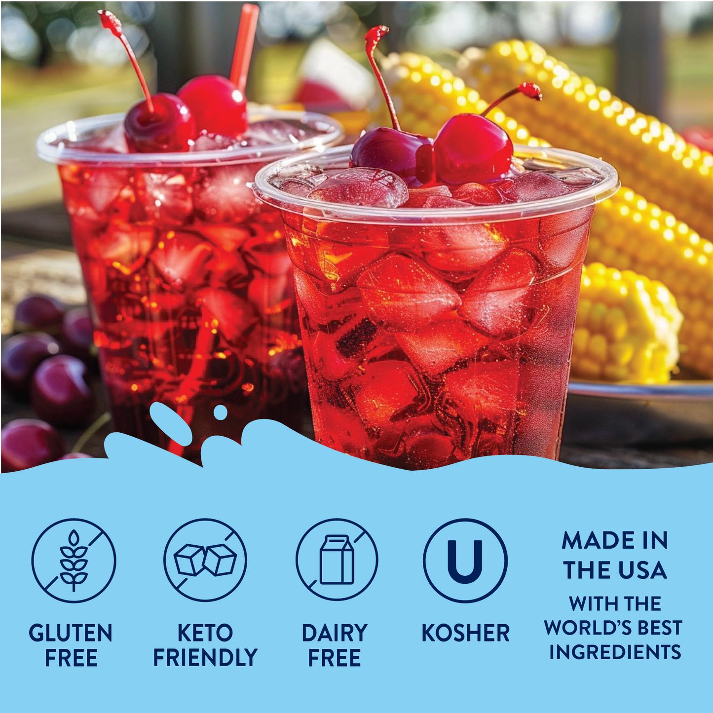 Sugar Free Cherry Flavor Infusion Syrup