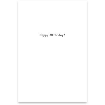 Month Late Greeting Card