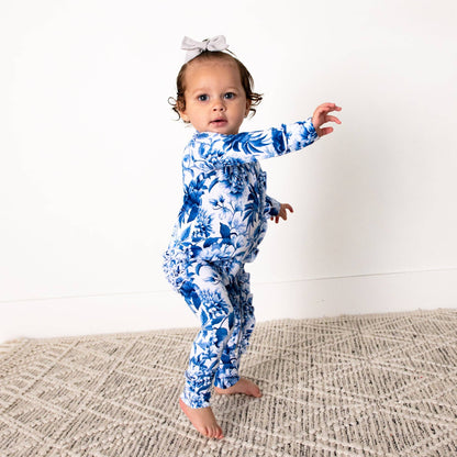 Hattie RUFFLE ZIP Bamboo Sleepes Little