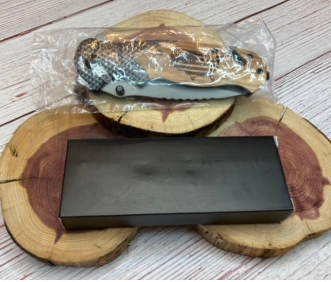 I Will Walk By Faith Knife