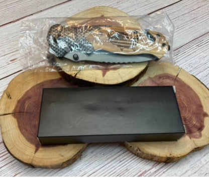 I Will Walk By Faith Knife