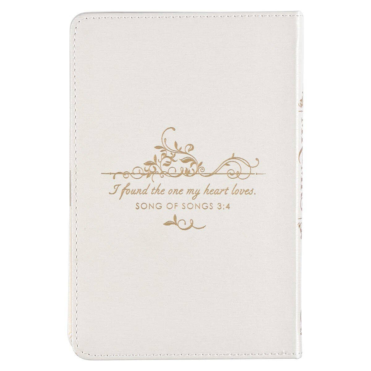 Devotional for Mr. & Mrs. White Faux Leather