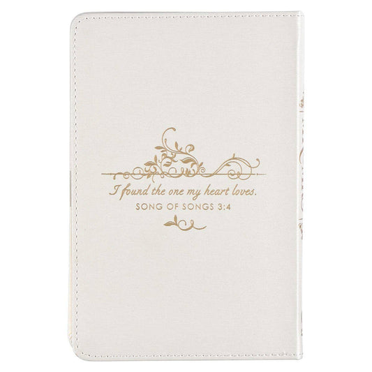 Devotional for Mr. & Mrs. White Faux Leather