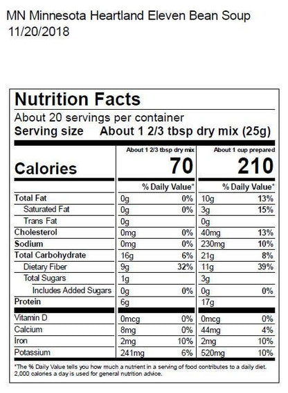 Minnesota Heartland 11 Bean Mix