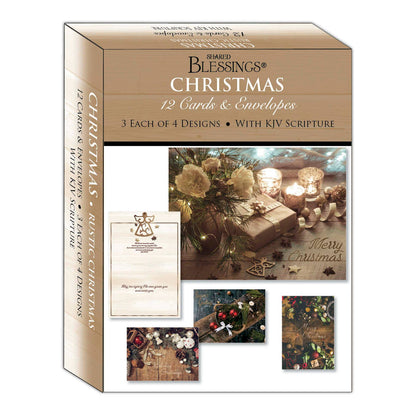 Rustic Christmas  - Boxed Christmas Cards, Box of 12