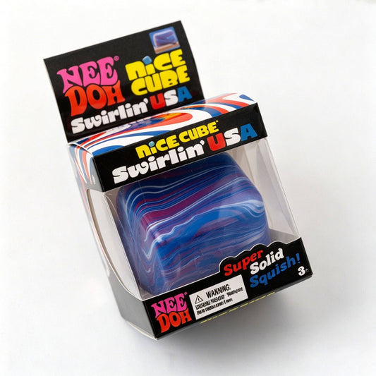 July 4th Cube Slow Rising Stress Relief Toy Not From Needoh