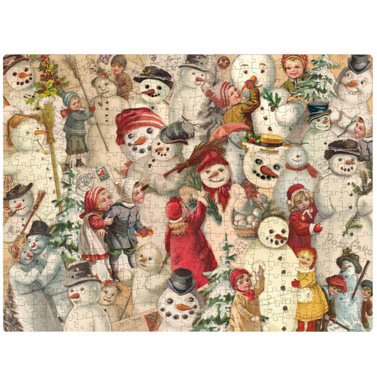 Vintage Santas Puzzle