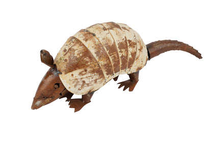 Farmhouse Garden Metal Armadillo-NEW-16x5x6 inch-Two Colors