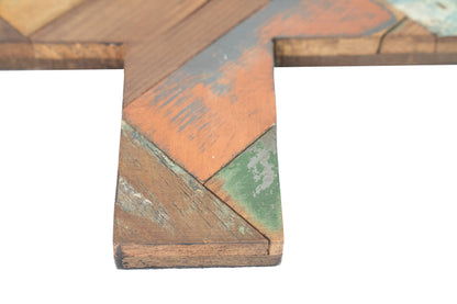 Reclaimed Wood Large Cross-Wall Decor-11x17 inch-Large Cross