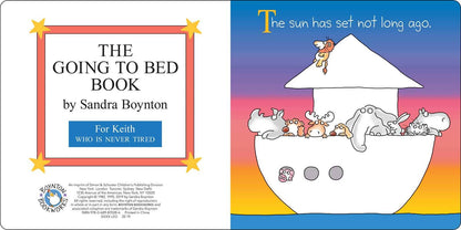 Going to Bed Book by Sandra Boynton